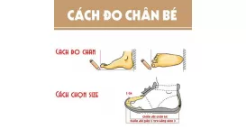 Cách quy đổi size giày HM Kid Việt Nam chính xác