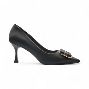 Khám phá Giày Cao Gót TGG M912-19 Da Lụa Minmin Màu Đen Size 35