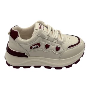 Khám phá Giày Thể Thao Nữ TGG 8811 Màu Trắng Phối Đỏ Size 36
