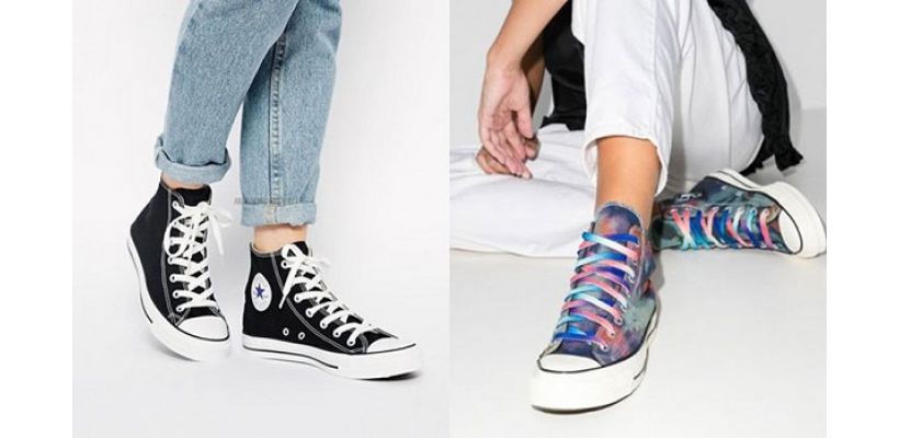 Có thể mix và match cột dây giày Converse với những trang phục nào? 
